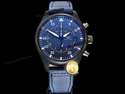  IWC Pilot Chronograph 389008 Blue Angels Edition Man Watch,IWC-07025