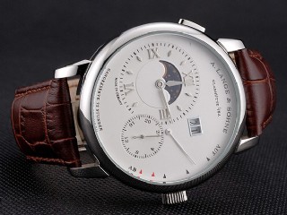 a.lange & sohne grand lange 1 moon phase automatic man watch