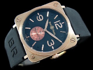 bell & ross br-s swiss quartz watch