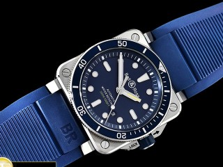 bell ross br03-92 diver series automatic mens watch