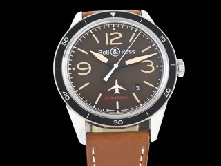 bell & ross vintage br 123 falcon automatic man watch
