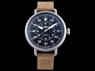 bell & ross vintage ww1-92 heritage automatic mens watch