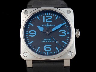 bell & ross br03-92 steel automatic watch
