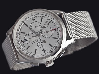breitling premier quartz chronograph mens watch