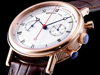 breguet classique 5287 hand wound chronograph mens watch