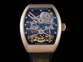 franck muller gravity tourbillon skeleton automatic mens watch