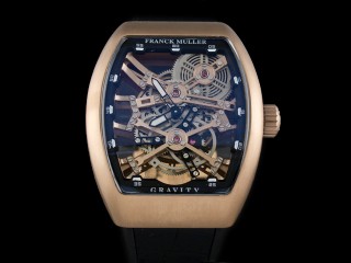 franck muller gravity tourbillon skeleton automatic mens watch