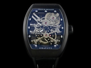 franck muller gravity tourbillon skeleton automatic mens watch