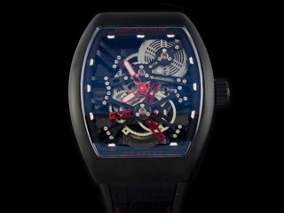 franck muller gravity tourbillon skeleton automatic mens watch