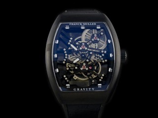 franck muller gravity tourbillon skeleton automatic mens watch