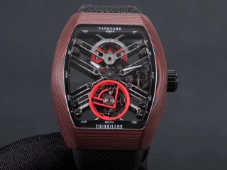 franck muller vanguard tourbillon skeleton mens watch