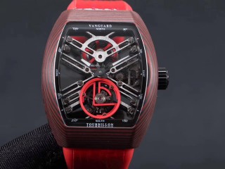 franck muller vanguard tourbillon skeleton mens watch