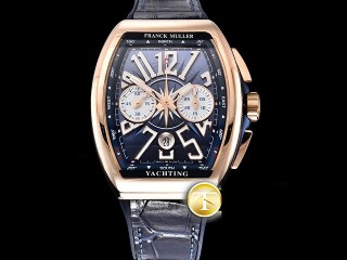 franck muller 44mm vanguard chronograph automatic mens watch