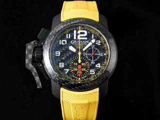 graham oversize chronofighter carbon automatic mens watch