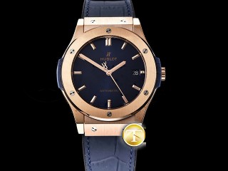 hublot classic fusion 45mm gold automatic mens watch