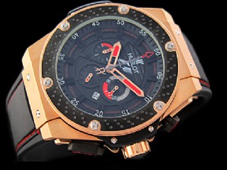 hublot king power f1 gold chronograph mens watch