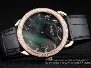 hermes arceau quartz lady watch 