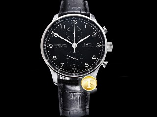 zf factory iwc portuguese chronograph automatic man watch