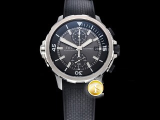 v6 factory iwc aquatimer chronograph sharks grey automatic man watch