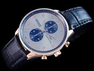 iwc portugieser quartz chronograph mens watch
