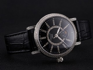 iwc portofino moon phase iw459004 lady quartz watch