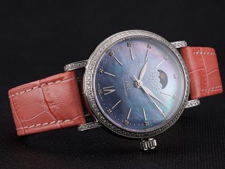 iwc portofino moon phase lady quartz watch