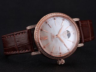 iwc portofino moon phase iw459002 lady quartz watch