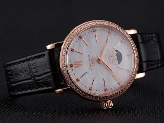 iwc portofino moon phase iw459002 lady quartz watch