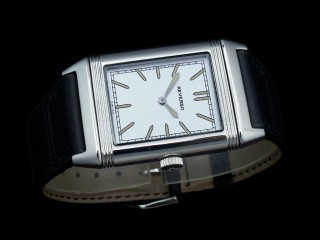 jaeger lecoultre grande reverso ultra thin duoface swiss quartz lady watch