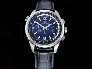 jaeger lecoultre polaris chronograph worldtime automatic mens watch