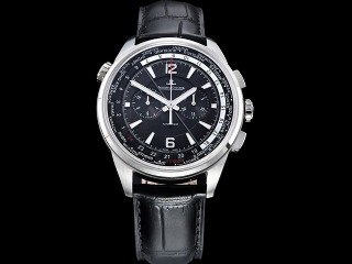 jaeger lecoultre polaris chronograph worldtime automatic mens watch