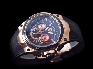 lamborghini spyder quartz chronograph mens watch