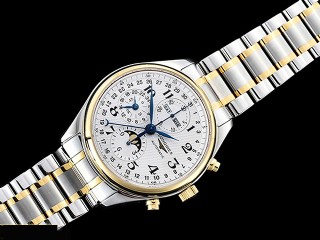 longines master complications automatic chronograph mens watch