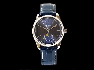 longines master master moon phase automatic mens watch