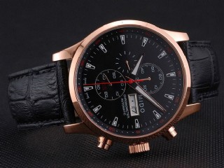 mido multifort chronograph man watch