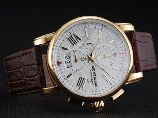 montblanc star 105856 chronograph mens watch