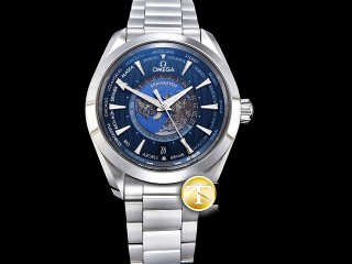 vs factory omega aqua terra 150m gmt worldtimer 43mm watch
