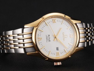omega deville chronometer quartz mens watch