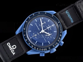 swatch x omega bioceramic moonswatch mission to neptune watch