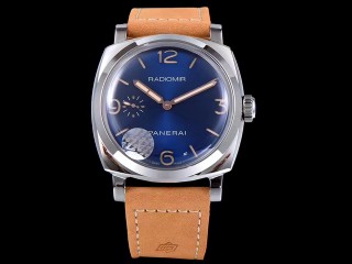 panerai radiomir 1940 3 days acciaio blue dial pam00690 manual mens watch