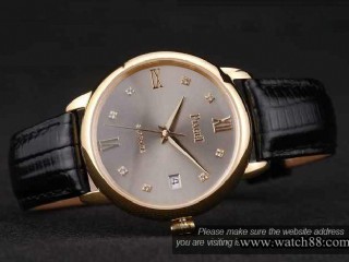 piaget 2824 automatic gold case mens watch