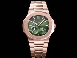 3k factory patek philippe nautilus moon phase date 5712 automatic mens watch