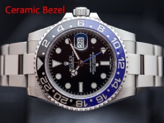 rolex gmt master ii 116710blnr automatic men watch