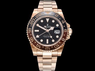 clean factory rolex gmt-master ii 126715chnr automatic men watch