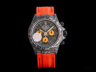 rolex daytona diw carbon motley edition automatic chronograph mens watch