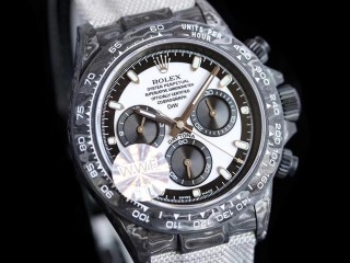 rolex daytona diw carbon motley edition automatic chronograph mens watch