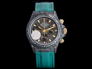 rolex daytona diw carbon motley edition automatic chronograph mens watch