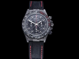 rolex daytona diw carbon speedster edition chronograph mens watch