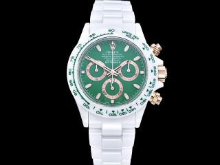 rolex daytona aet remould british racing green automatic mens watch