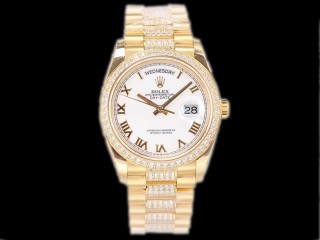 rolex day-date 36mm diamond 3255 automatic man watch